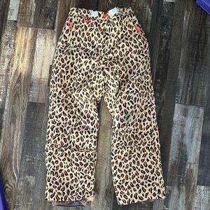 Leopard Print Pants